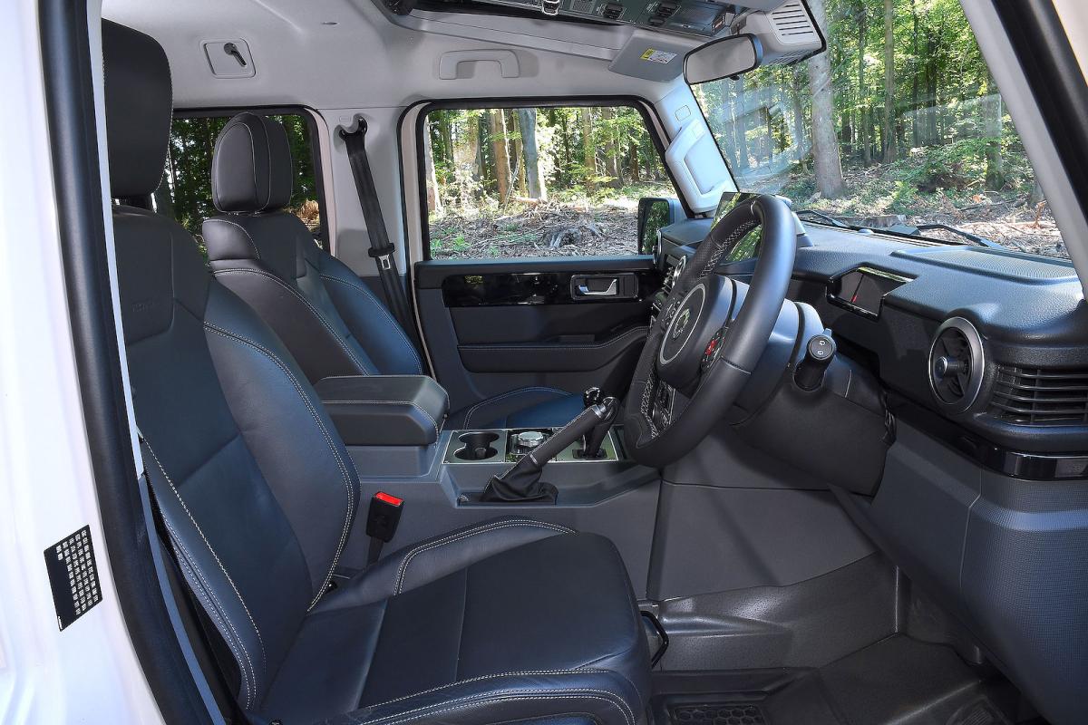 Ineos Grenadier front seats
