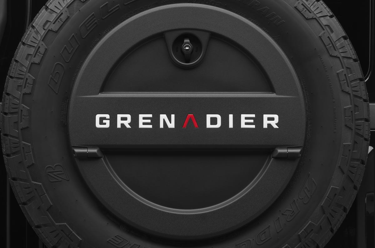 Ineos Grenadier Commercial spare wheel
