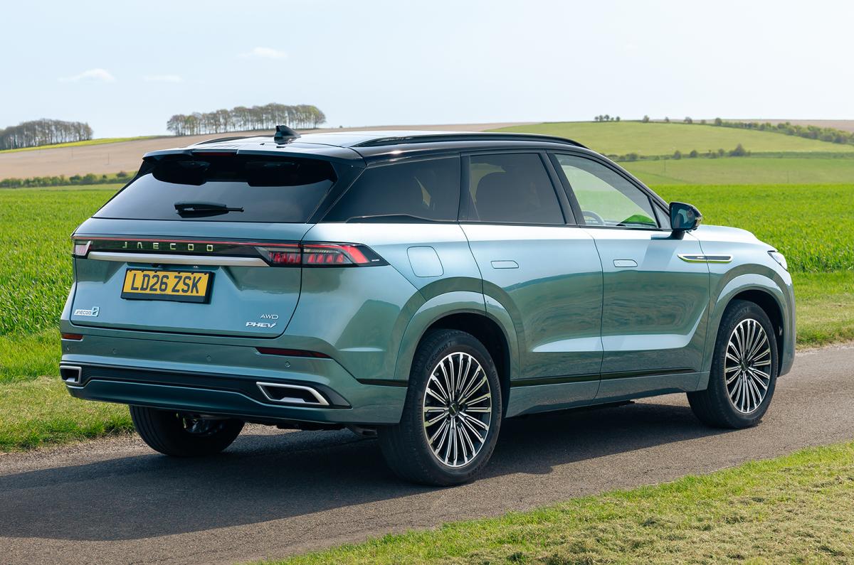Jaecoo 8 static rear right