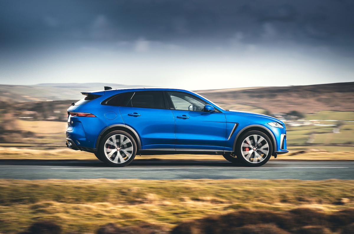Jaguar F-Pace SVR right driving