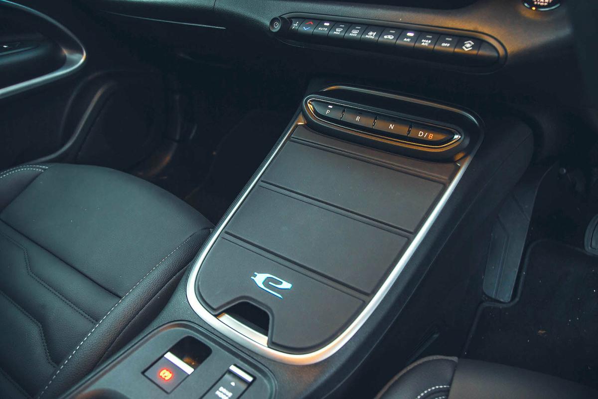 Jeep Avenger Electric interior detail