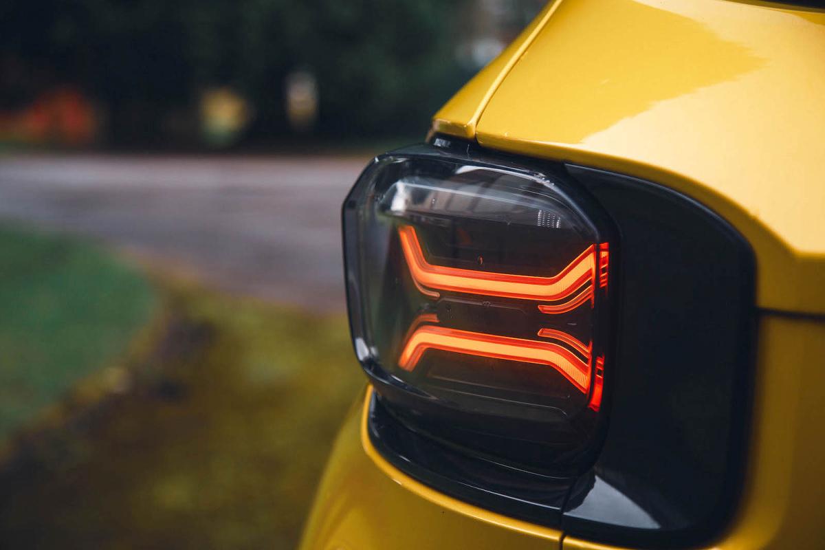Jeep Avenger Electric rear lights detail