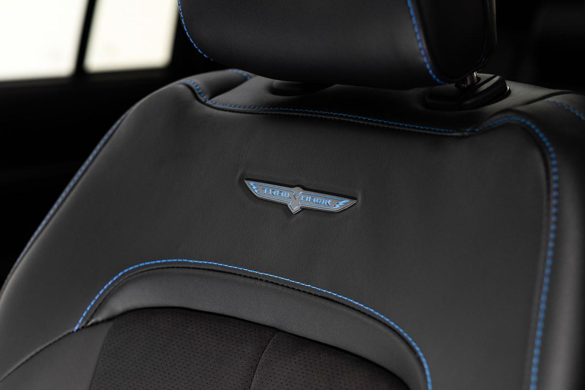 Jeep Grand Cherokee interior seat detail