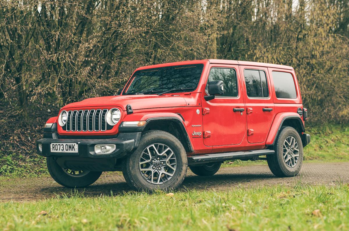 Jeep Wrangler front left static