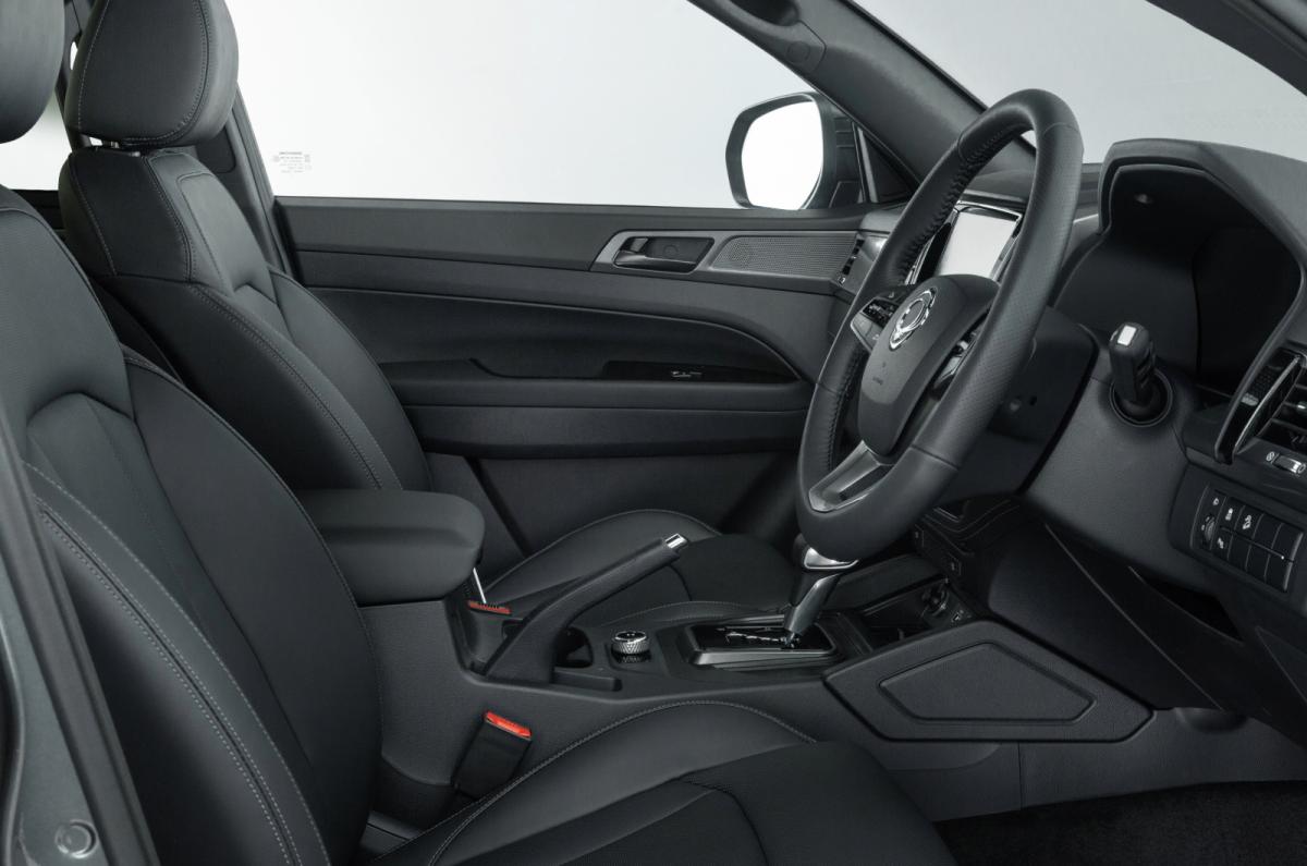 KGM Musso front seats