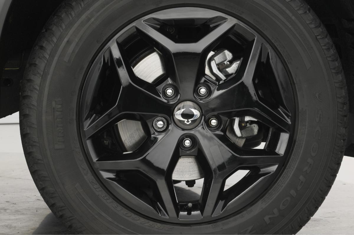 KGM Musso wheel detail
