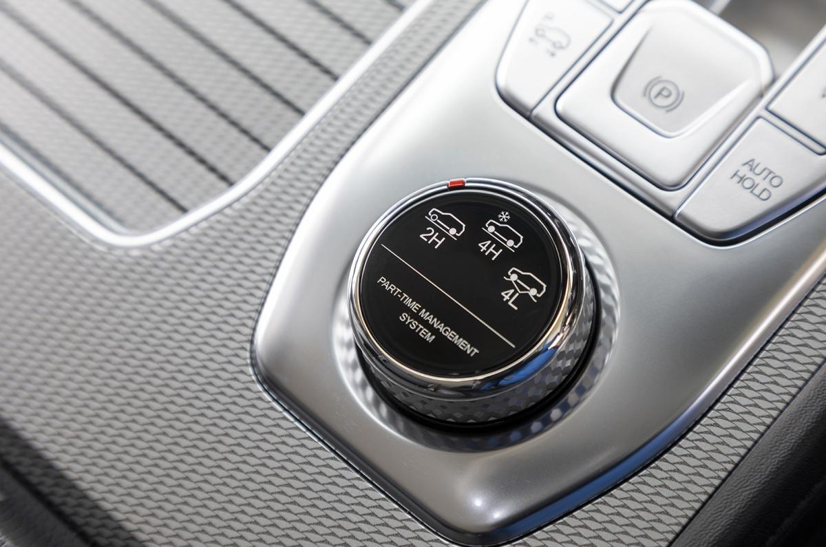 KGM Rexton Commercial interior detail