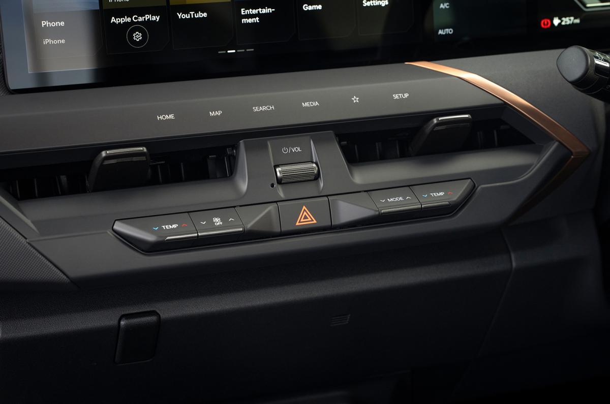 Kia EV5 interior detail