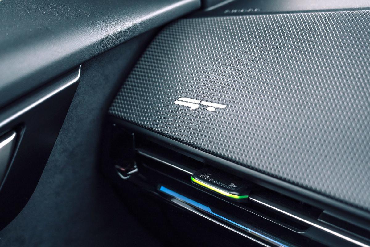 Kia EV6 GT dashboard badge