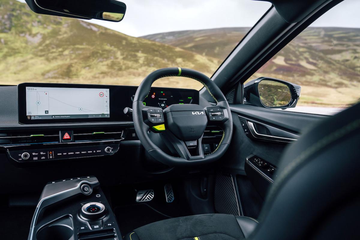 Kia EV6 GT dashboard