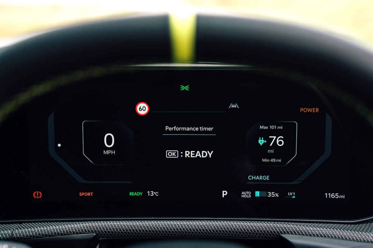 Kia EV6 GT driver display