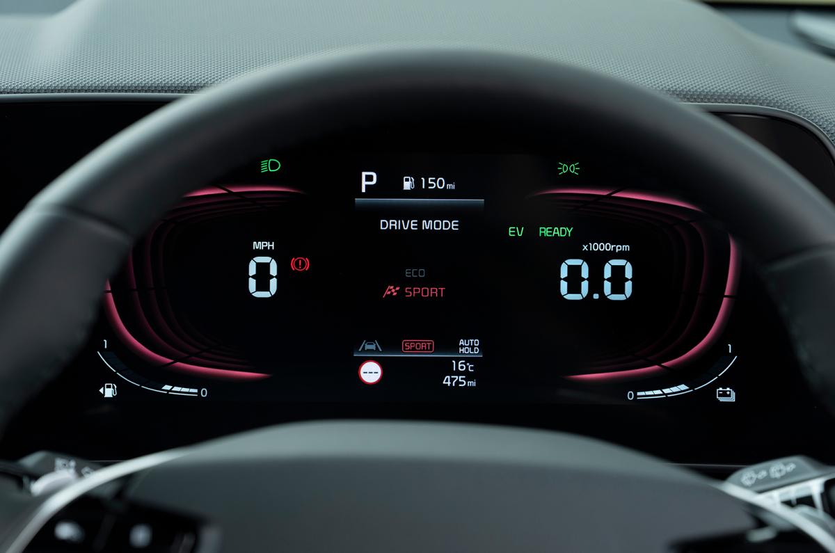 Kia Niro driver's display