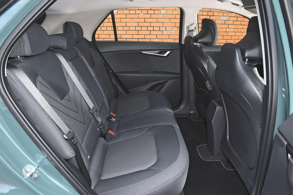 Kia Niro EV interior back seats