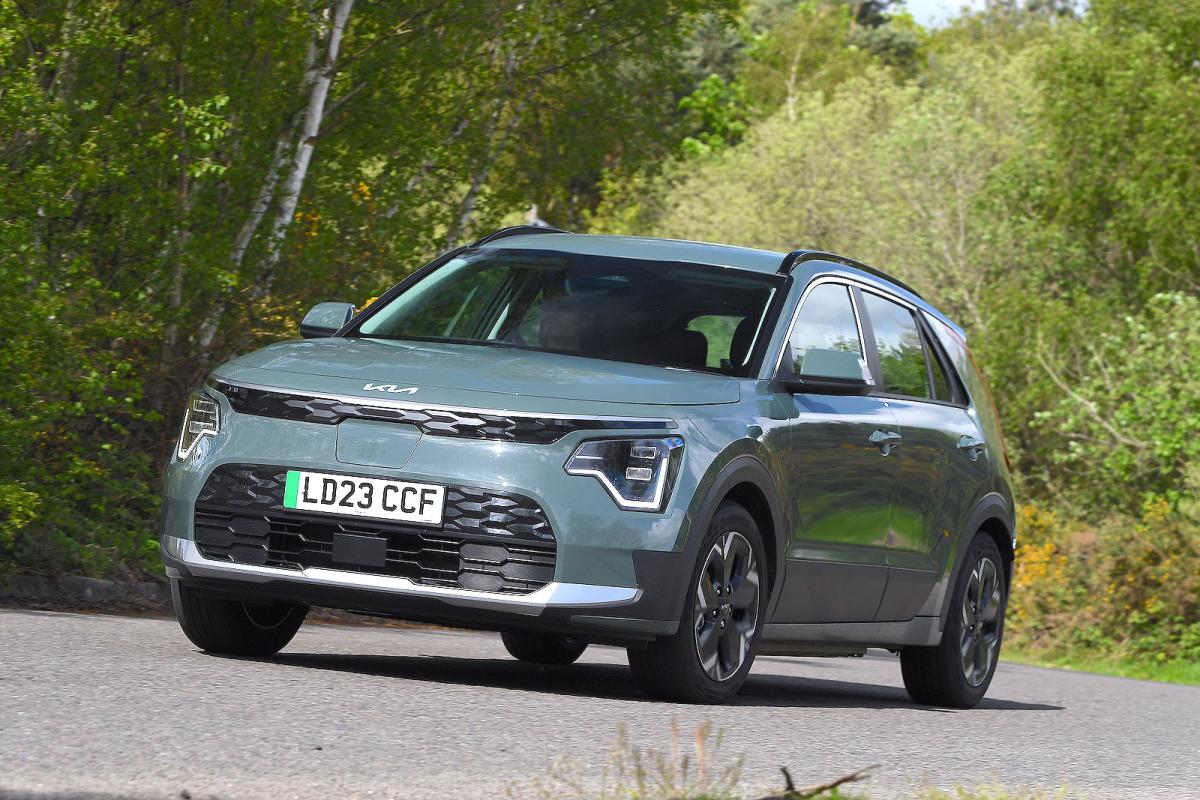 Kia Niro EV front cornering