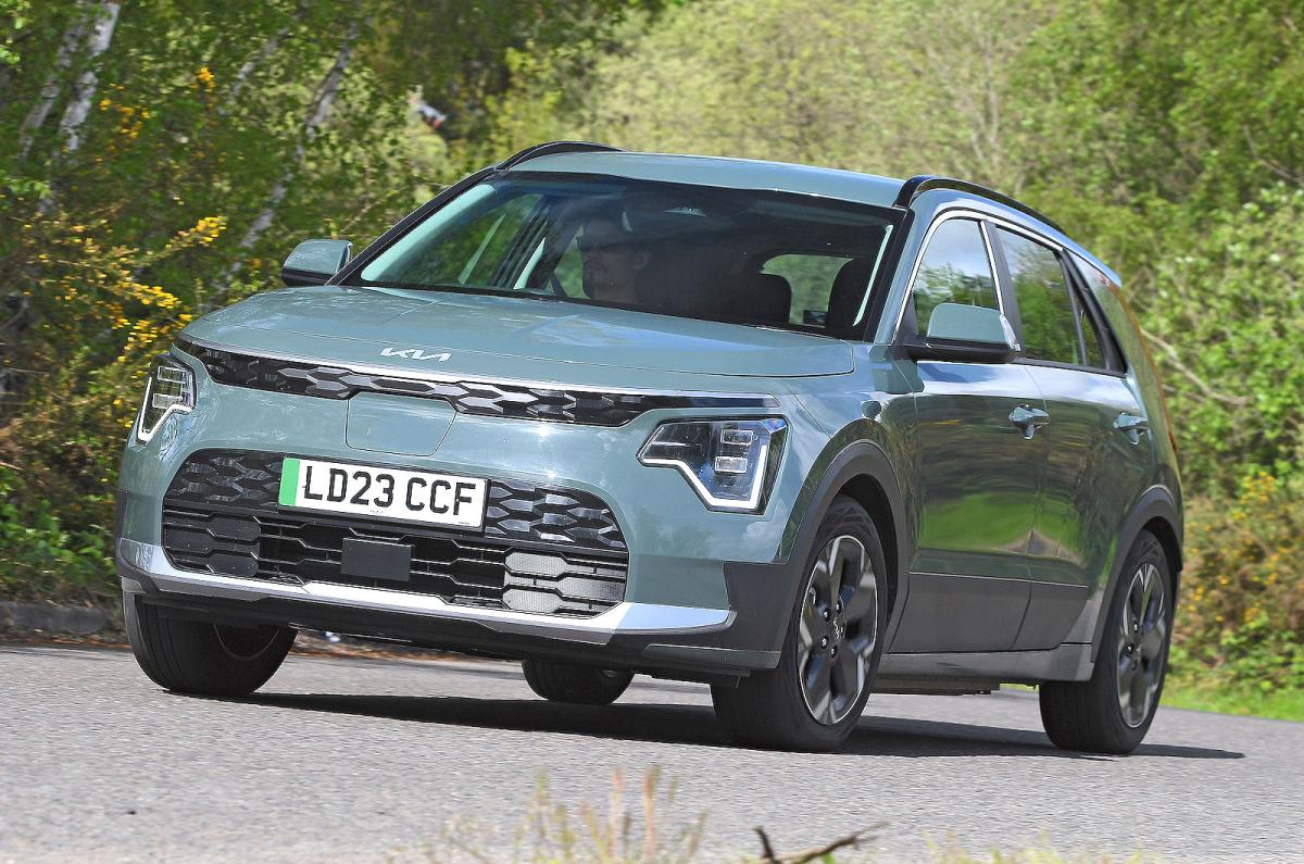 Kia Niro EV front cornering