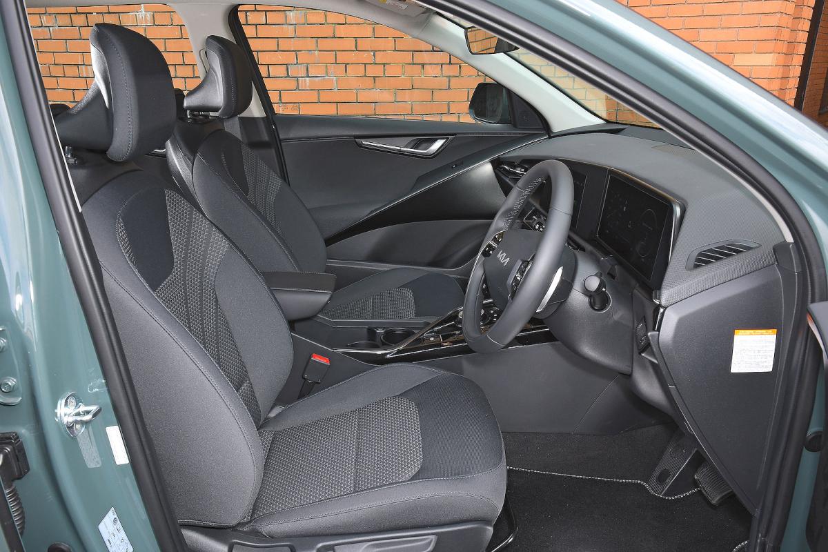 Kia Niro EV interior front seats