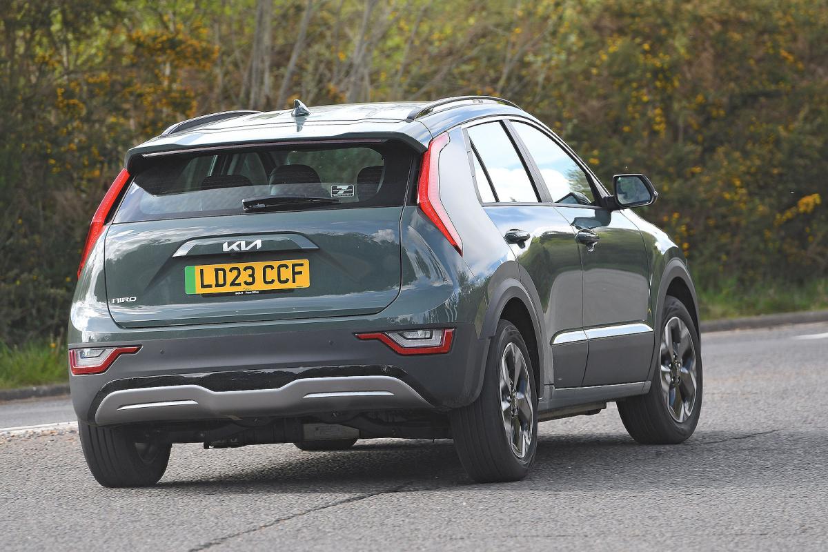Kia Niro EV rear cornering