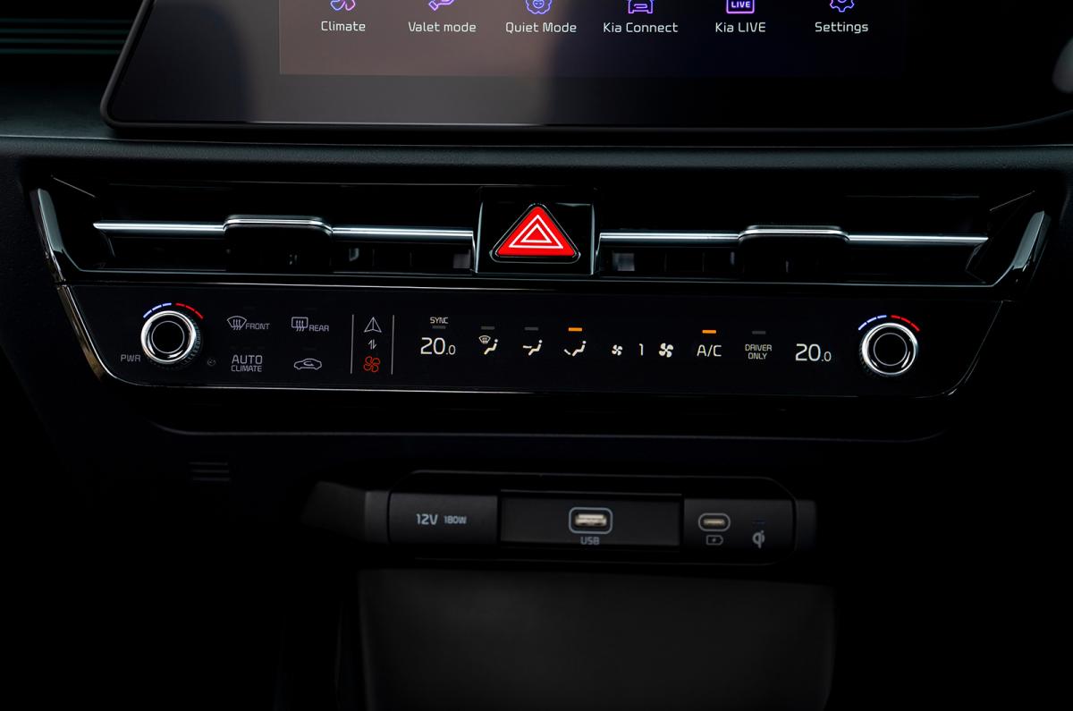 Kia Niro interior detail