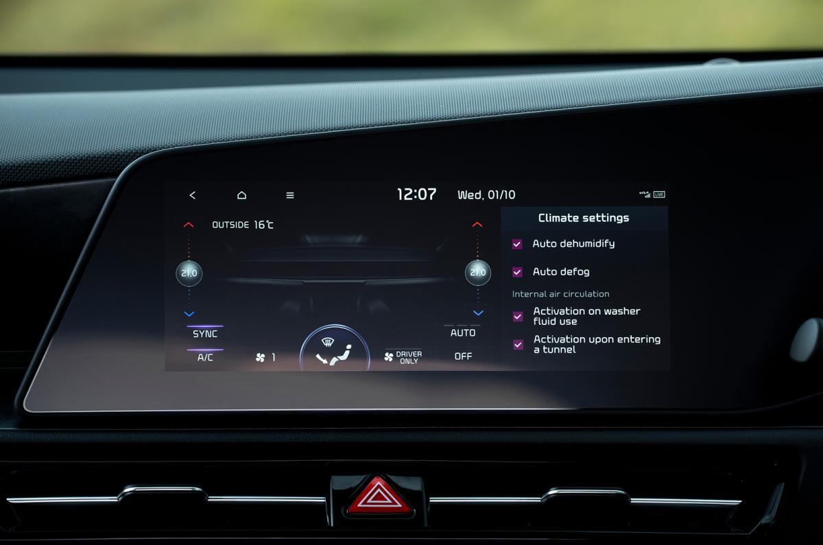 Kia Niro touchscreen