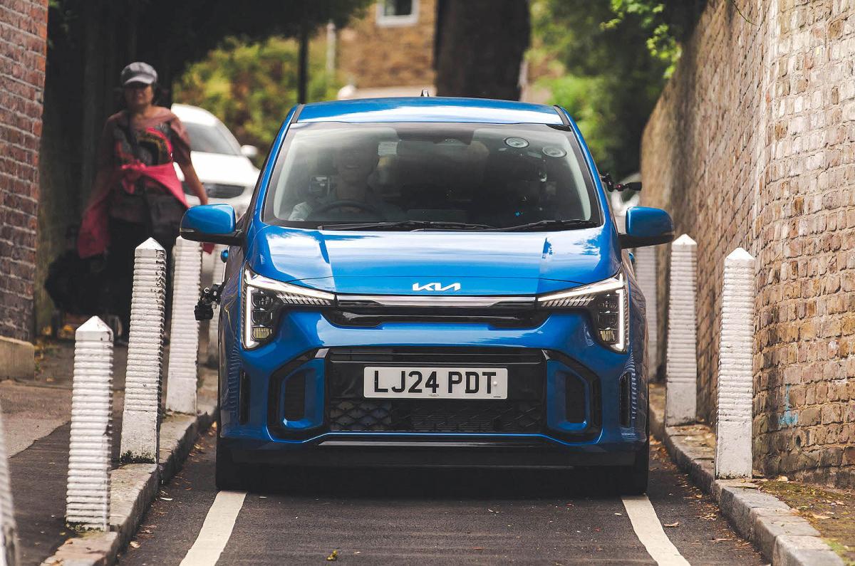 Kia Picanto front driving