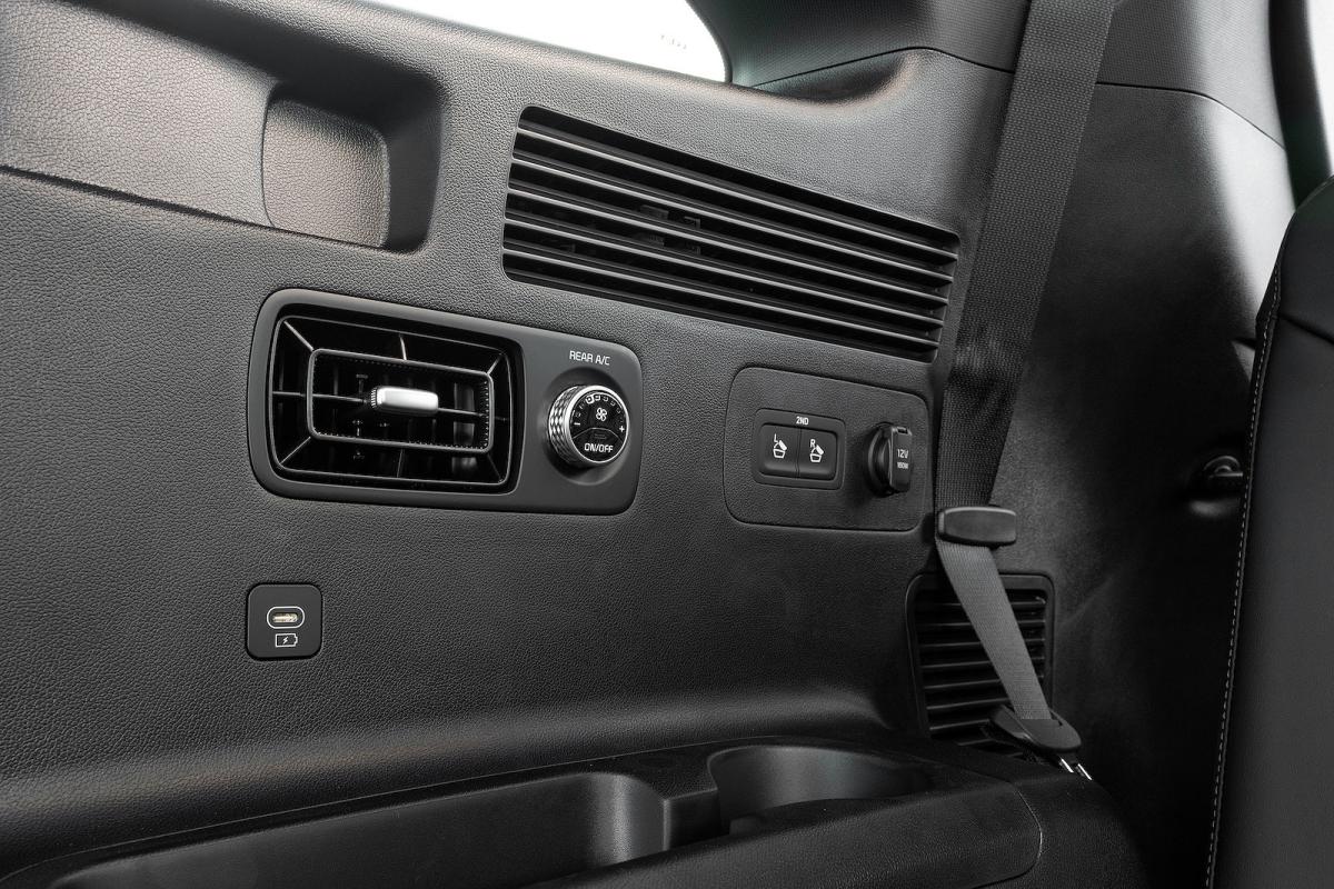 Kia Sorento interior detail
