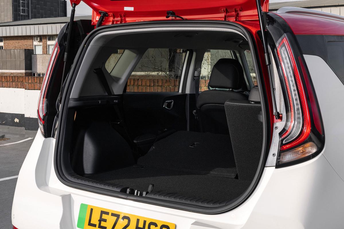 Kia Soul EV boot open