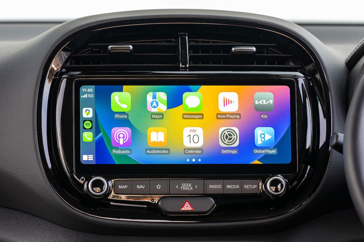 Kia Soul EV interior infotainment