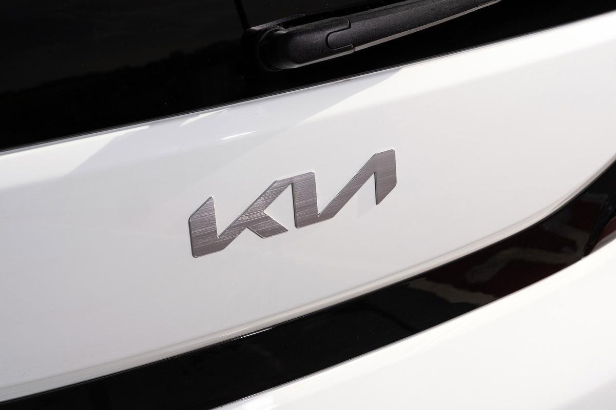 Kia Soul EV rear badge detail