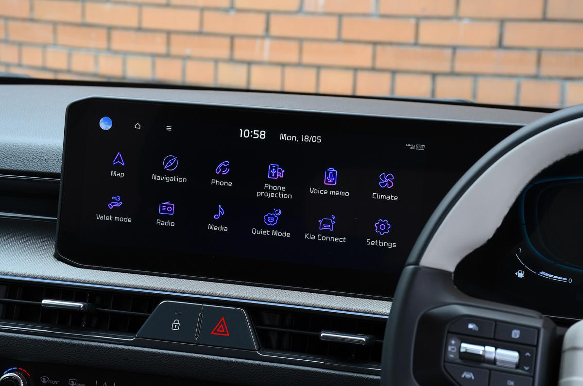 Kia Stonic touchscreen