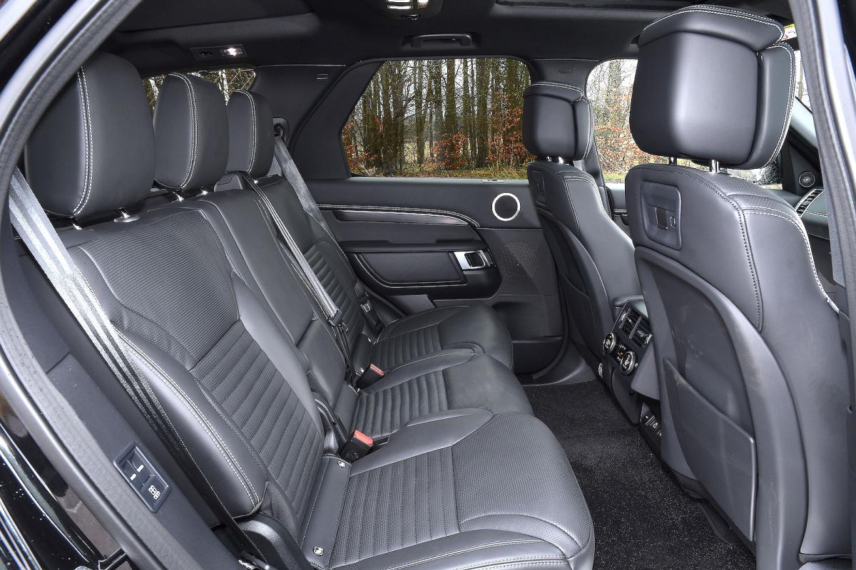 Land Rover Discovery back seats