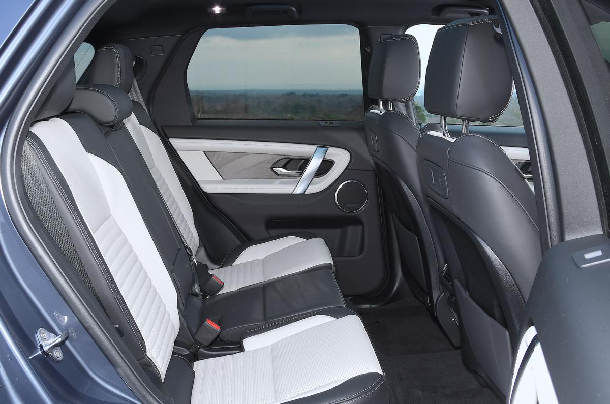 Land Rover Discovery Sport rear seats