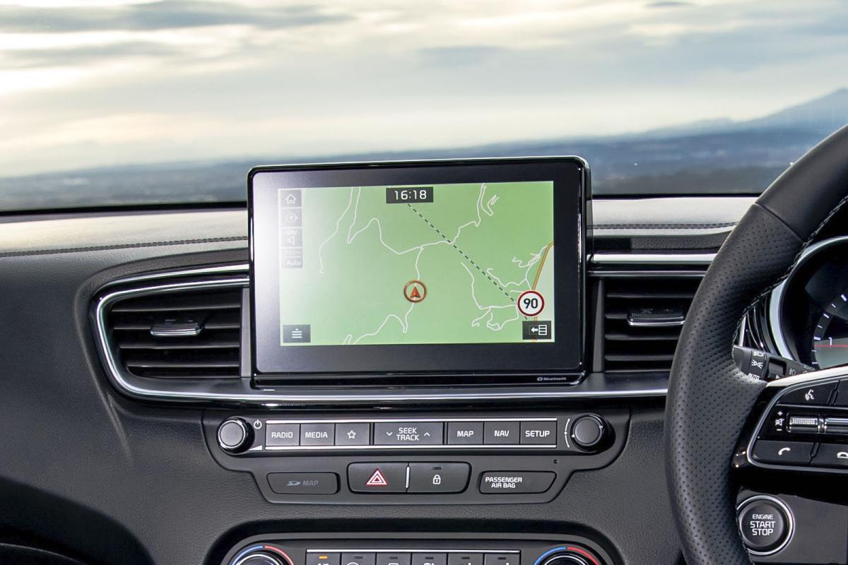Kia ProCeed 2021 interior infotainment