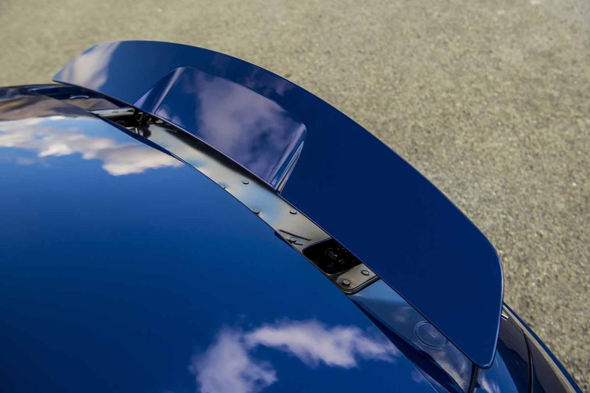 Mercedes-AMG GT Roadster 2019 rear spoiler detail