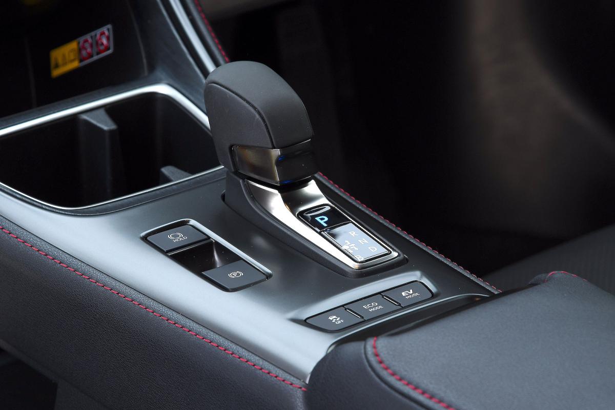Lexus LBX gear selector