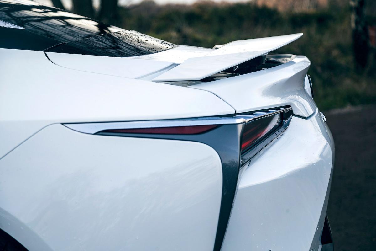 Lexus LC 500 rear detail