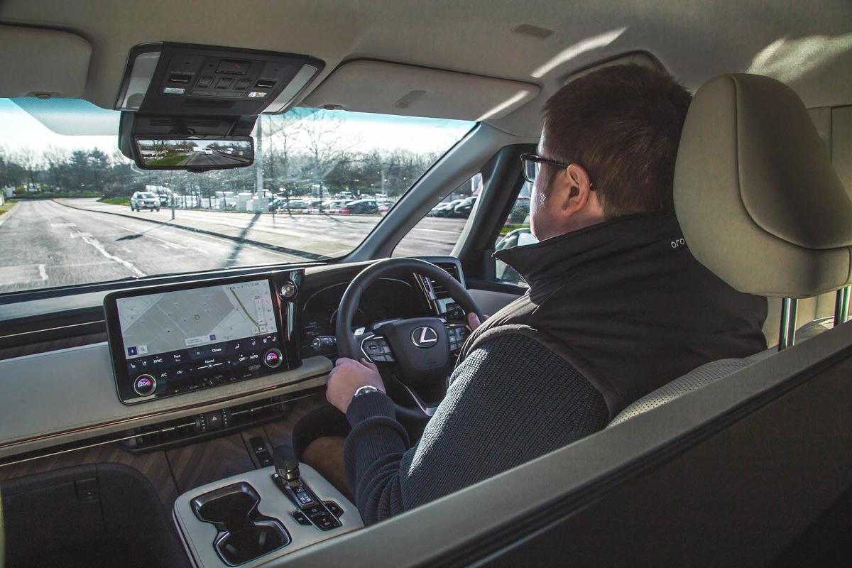 Lexus LM test drive