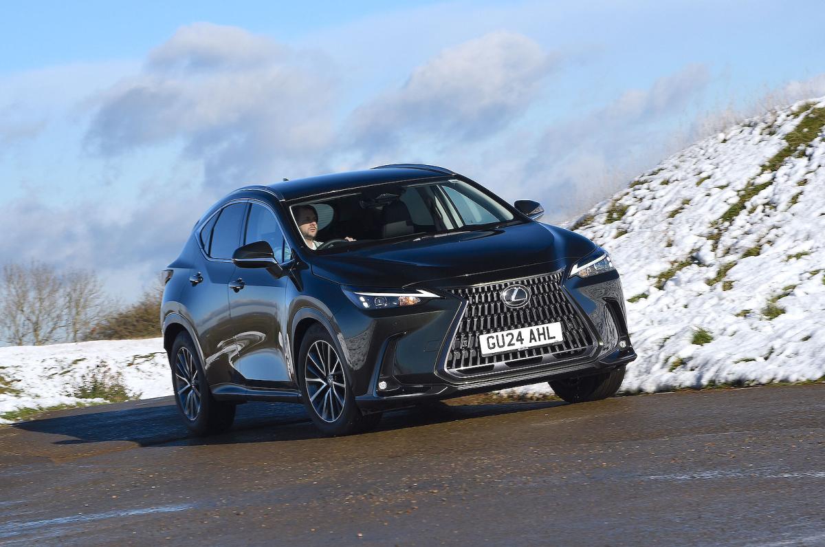 Lexus NX front cornering