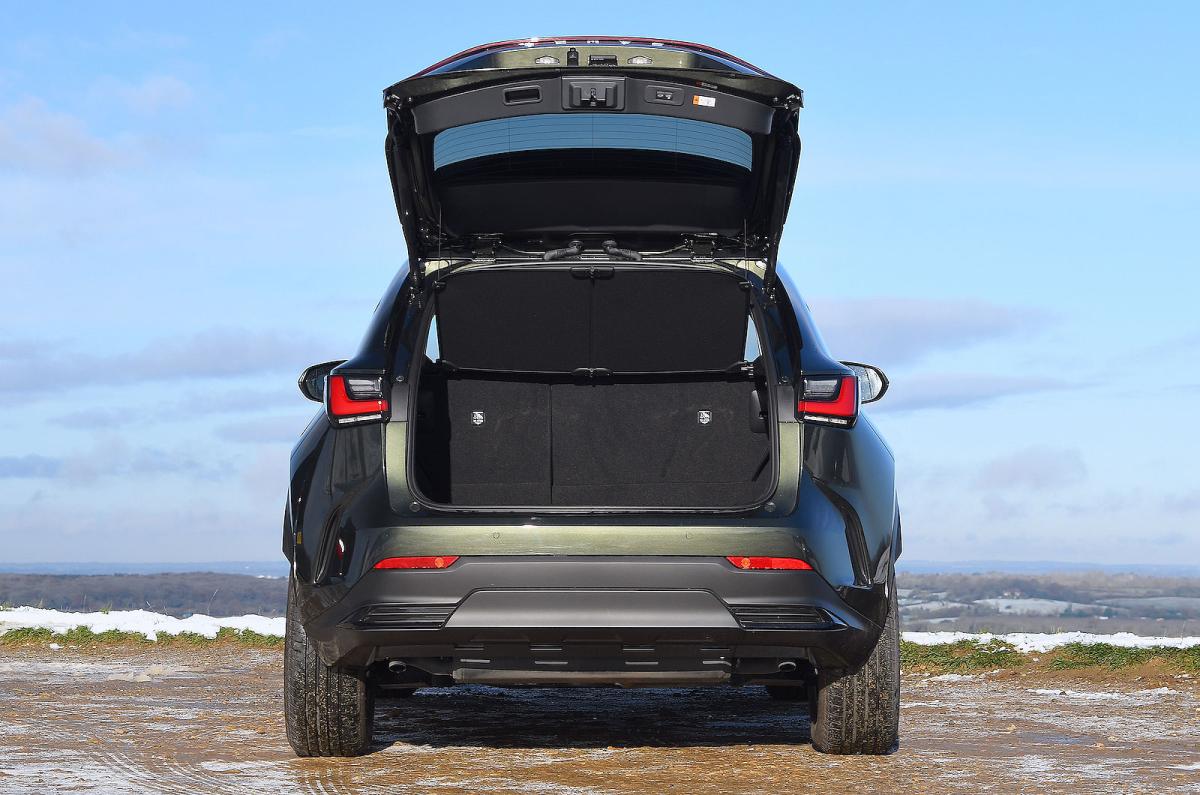 Lexus NX rear static boot open