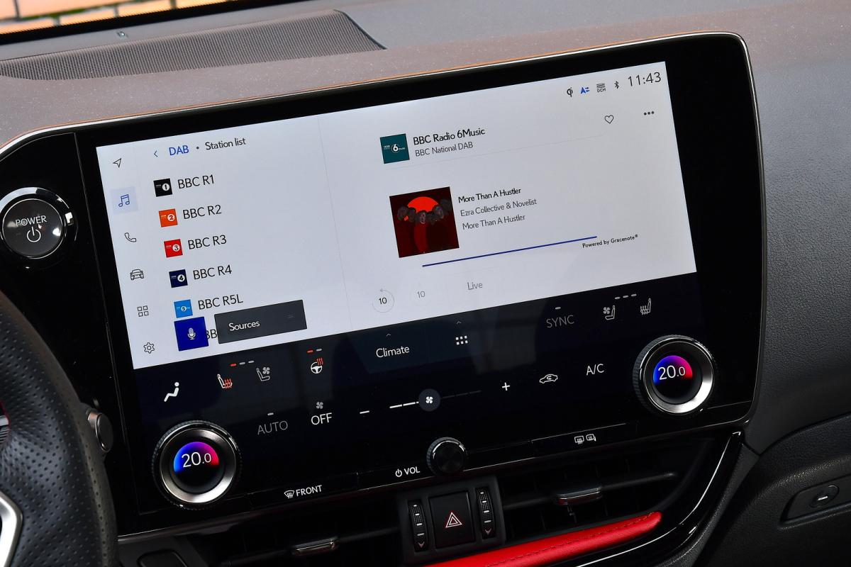 Lexus NX 2022 interior infotainment
