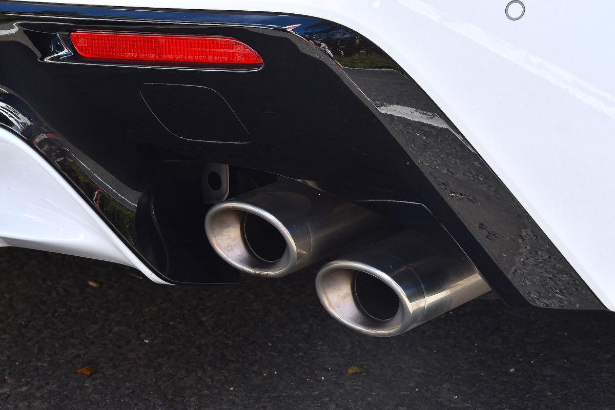 Lexus RC F rear detail
