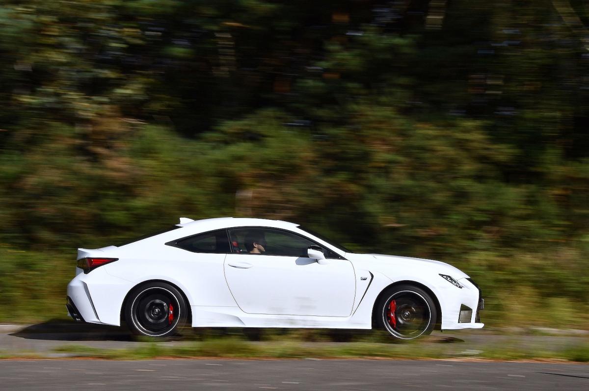 Lexus RC F right driving