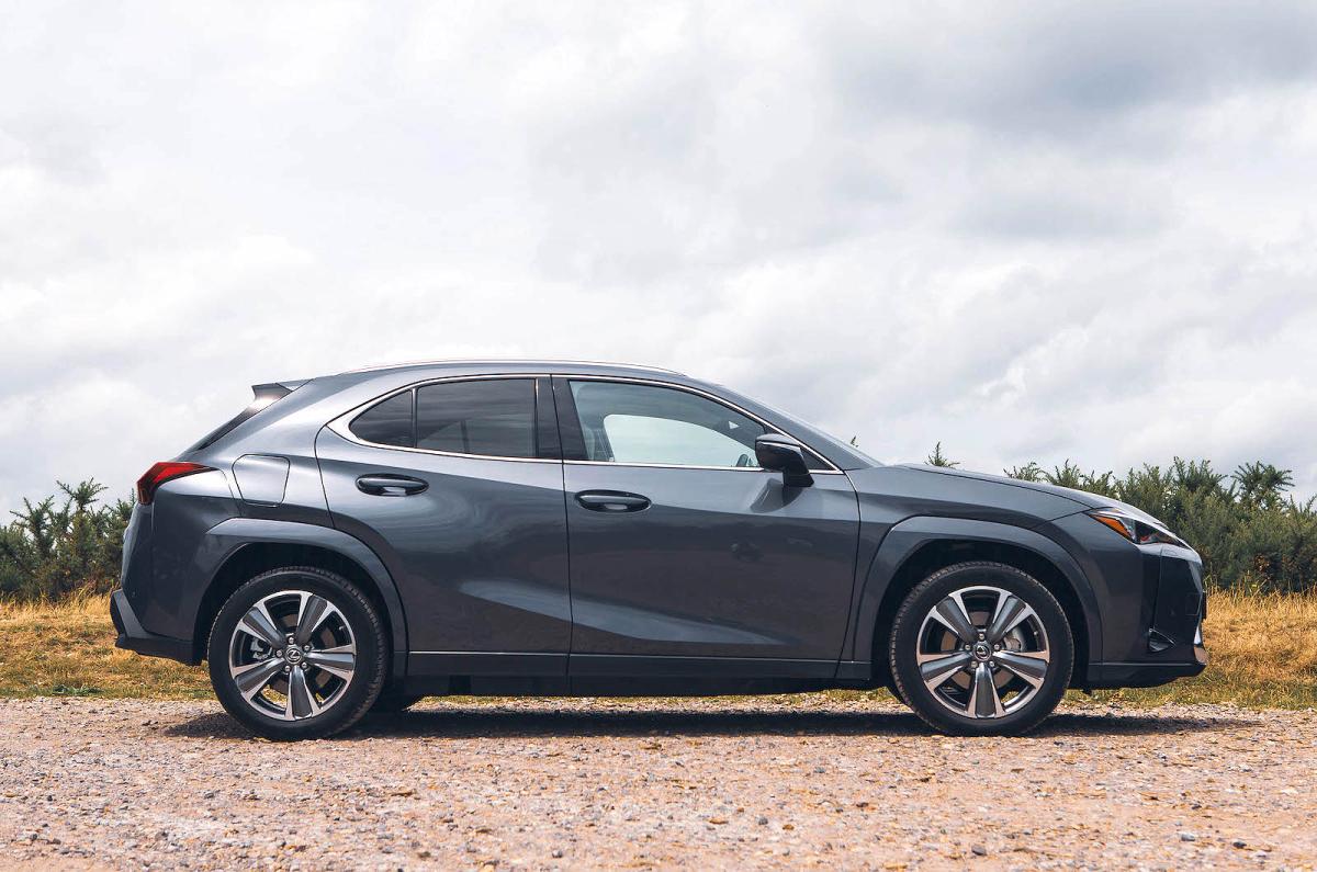 Lexus UX 300e right static
