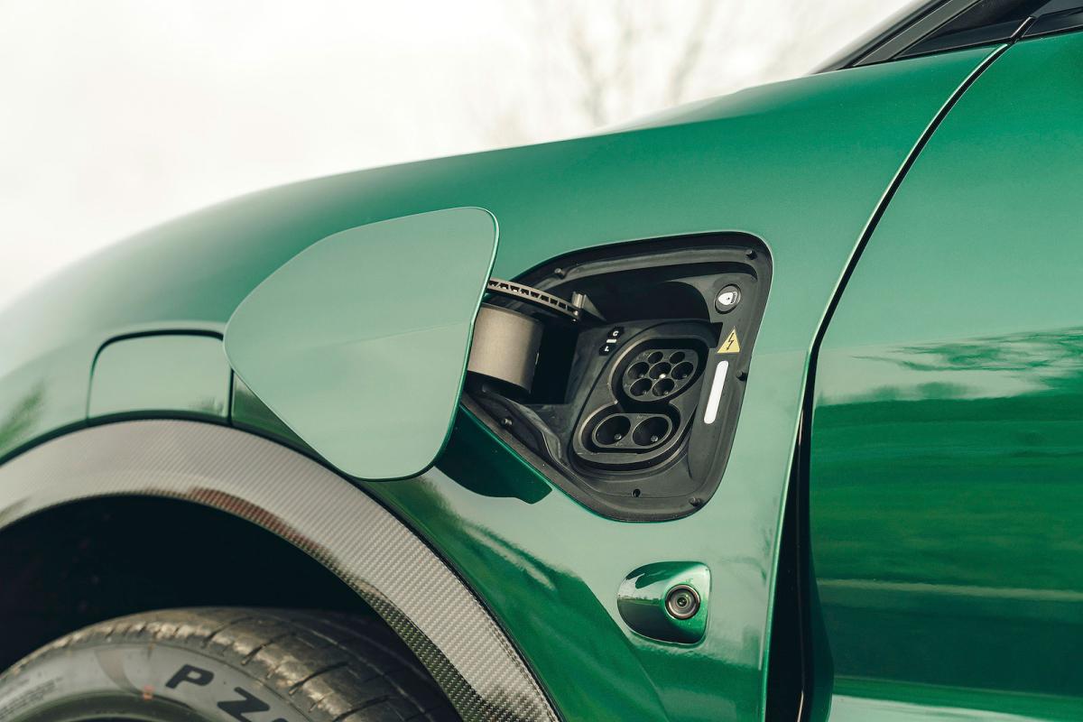 Green Lotus Eletre charging detail