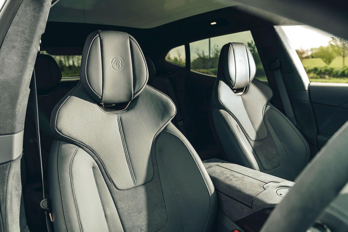 Lotus Eletre interior front seats