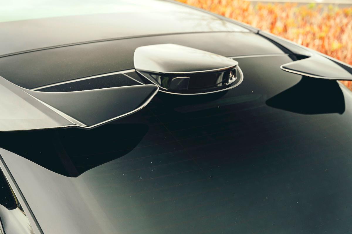 Green Lotus Eletre rear roof detail