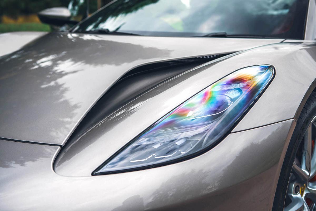 Lotus Emira headlights detail