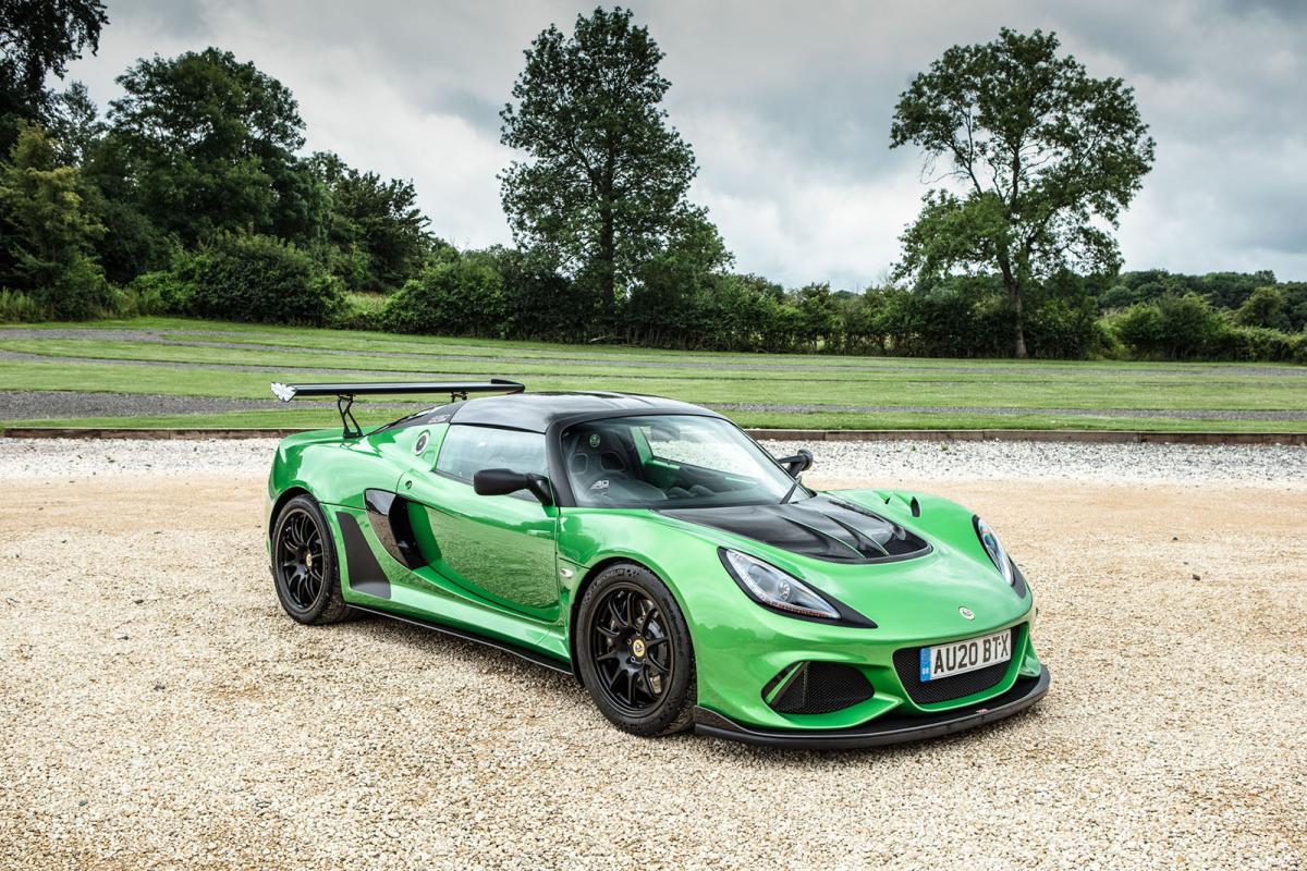 Lotus Exige 2020 RHD front right static