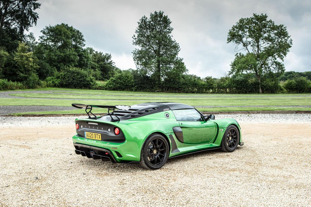 Lotus Exige 2020 RHD right rear static