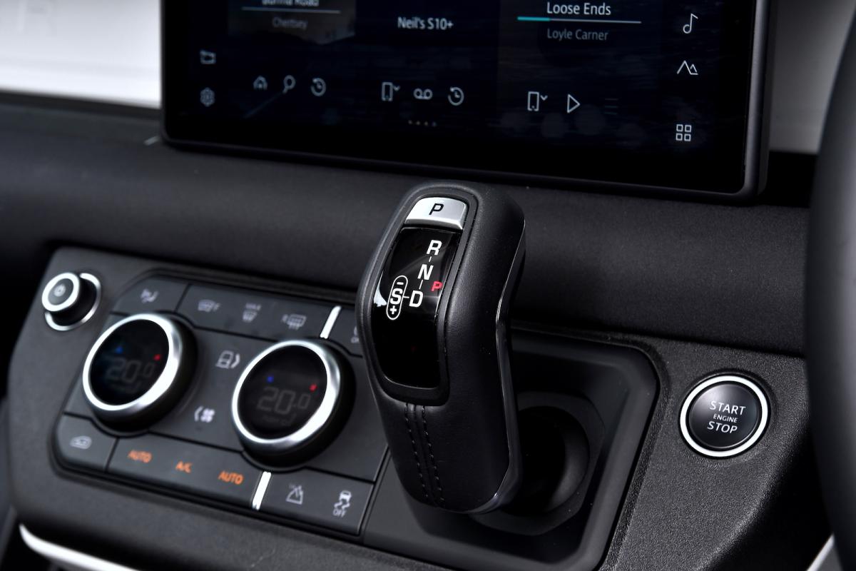 Land Rover Defender Hard Top 2021 interior detail
