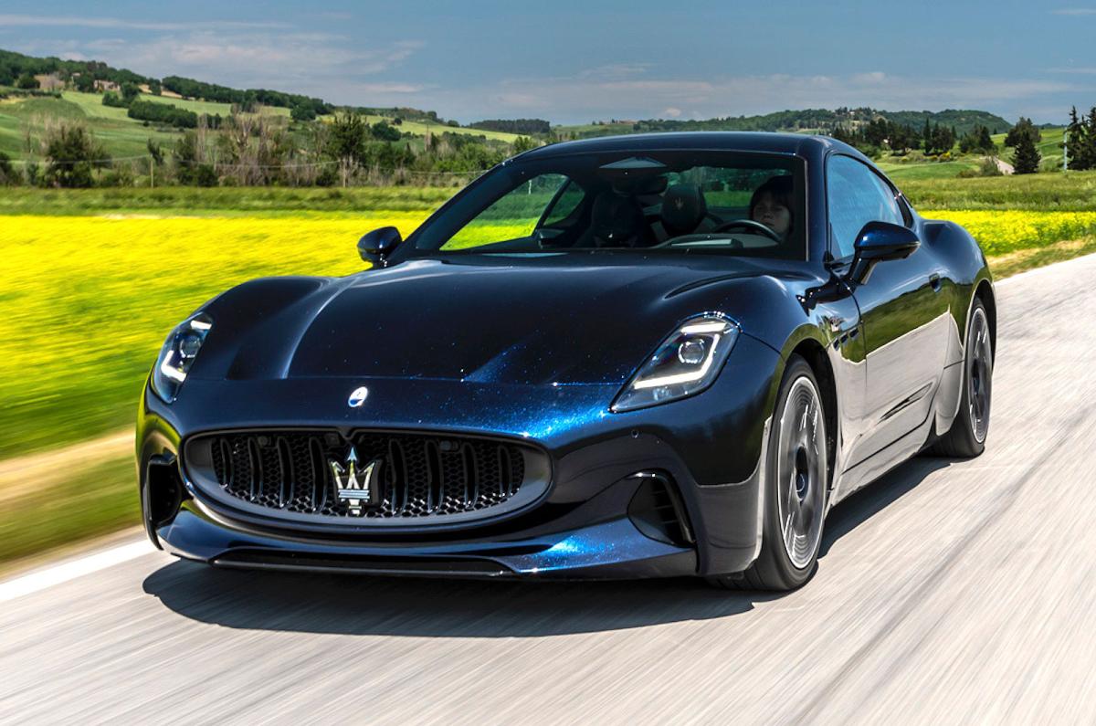 Maserati GranTurismo Folgore front left driving